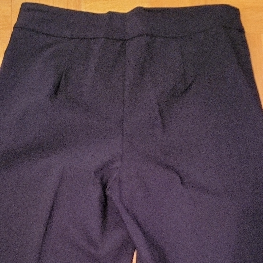NEW Cleo Black Cropped Culotte Pants for Office or Casual, Intricate Cutwork, 6P - Picture 11 of 13